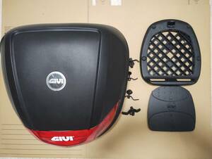 GIVI(ジビ) バイク用 リアボックス モノロック 30L E300N2 未塗装ブラック
