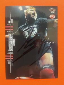 カズ・ハヤシ　全日本プロレス　直筆サインカード　autograph card BBM2003 A