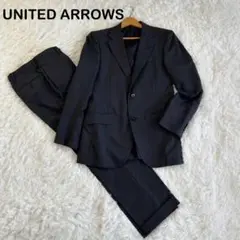 UNITEDARROWS スーツ上下 紺色ストライプ