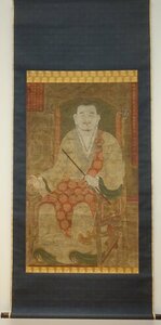 rarebookkyoto　YU-237　李朝絵画　作者不詳・扶宗樹教清虚堂大禅師・登階　　　・絹本設色　　1750年頃作　京都古物