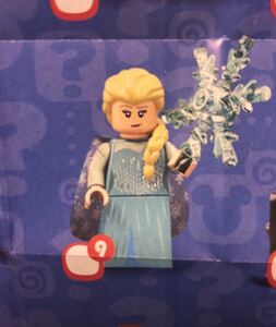 未組立 9 エルサ レゴ ミニフィギュア 71024 ディズニーシリーズ2　LEGO minifigures アナと雪の女王 Frozen ミニフィグ Disney