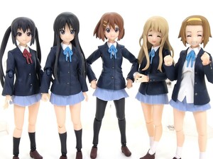 【送料無料】figma けいおん！放課後ティータイム５人セット　ジャンク品