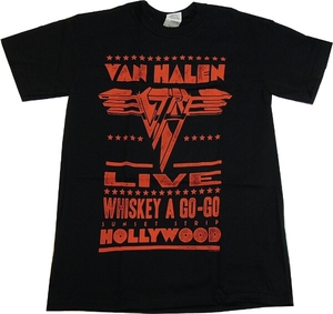 正規品Δ送料無料 Van Halenヴァンヘイレン whiskey Tシャツ(S)