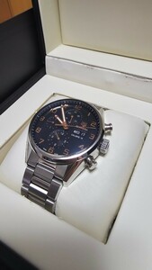 タグホイヤー TAG HEUER カレラ キャリバー16 CV2A1AB.BA0738 クロノグラフ 黒文字盤 ステンレススチール ステンレス 腕時計 メンズ 中古