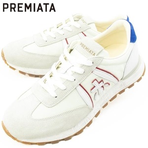 ☆プレミアータホワイト スニーカー ナイロン スニーカー PREMIATA WHITE JOHN LOW PRH 5801 WHT ジョンロウ サイズ40　25.5cm～26.0cm☆