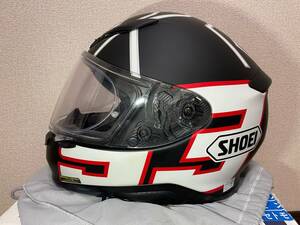 【中古美品】 SHOEI フルフェイスヘルメット マルケス ブラックアント Z-7 XLサイズ 61cm