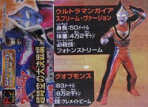 ガシャポンHGフィギュア★超時空の大決戦ウルトラマンガイアスプリームヴァージョン■ミニブック無【中古】送料込