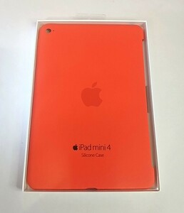 【送料無料】Apple 純正 iPad mini4 用 シリコーン ケース オレンジ MLD42FE/A Orange アップル シリコン カバー