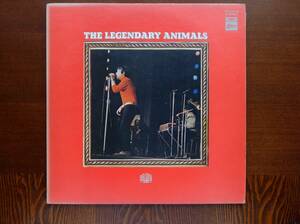 THE　LEGENDALY　ANIMALS。　LPレコ－ド2枚組。歌詞カード。再生時キズ付きによる異音無し。歌詞カードの端面は経年相当の変色が有ります。