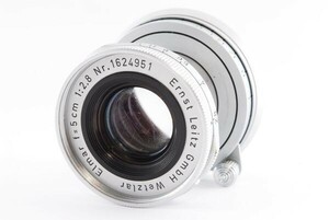 ★☆Leica ライカ エルマーM ELMAR 50mm f2.8 沈胴 ライカMマウント 5cm オールドレンズ#5171☆★