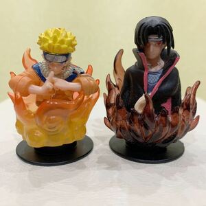 お探しの方に NARUTO ナルト ナルトスタンプ忍者印2 ナルト イタチ 2種 2体 セット 忍者印 スタンプ フィギュア ガチャ バンダイ