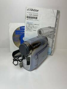 JVCケンウッド デジタルビデオカメラ GR-D650 15倍光学ズーム ジャンク ビクター MiniDV