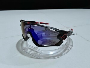 正規品 新品 偏光レンズ2枚付き OAKLEY JAWBREAKER オークリー ジョウブレイカー Blue Ruby Polarized ブルー ポラライズド サングラス