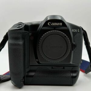 Canon キヤノン EOS-1 ボディ フィルムカメラ 一眼レフ POWER DRIVE BOOSTER E1 簡易動作確認 中古品 現状品