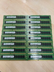 【中古品・現状品】SAMSUNG 8GB 1Rx4 PC3-14900R 16枚セット