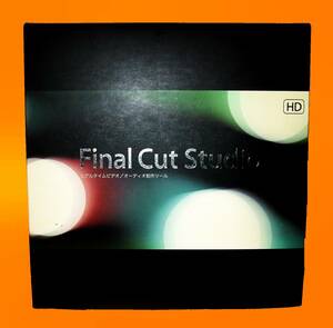 【1764】Apple Final Cut Studio 未開封 アップル ファイナルカット スタジオ FinalCut Pro SoundTrack Motion DVDオーサリング ビデオ制作