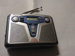 aiwa アイワ 　ラジオカセットレコーダー JS450 　ラジオOK 　現状品