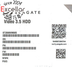 SEAGATE製HDD ST2000VM005 2TB SATA600 5900 [管理:1000028236]