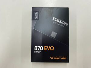 SAMSUNG SSD 870 EVO 500GB 2.5インチ 7mm SATA MZ-77E500B/IT サムスン