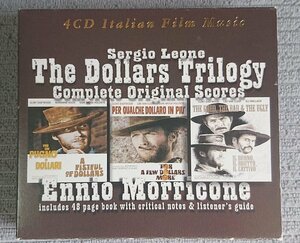 【4CD Recording Arts 4X001】Ennio Morricone / Sergio Leone: The Dollars Trilogy (Complete Original Scores)