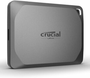 Crucial(クルーシャル) Crucial X9 Pro 外付け SSD 2TB USB3.2 Gen2対応 最大読込速度1050MB/秒 正規代理店保証品 CT2000X9PROSSD90