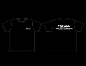 個人宅発送可能 TRUST トラスト GReddy ロゴTシャツ Tシャツ(2023) ブラック Lサイズ 文字色：ホワイト (18001879)