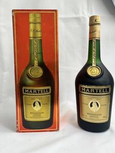 (岩)お酒　アルコール　ブランデー　MARTELL マーテル　未開封品　希少品　箱付き　MEDAILLON VSOP コニャック　