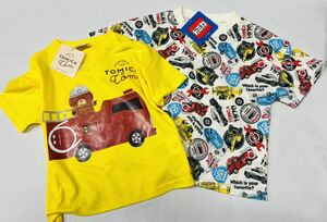 福袋3F4798*激安sale!!新品 こども服 半袖Tシャツsize95　2枚★TOMYトミカ/プラレール