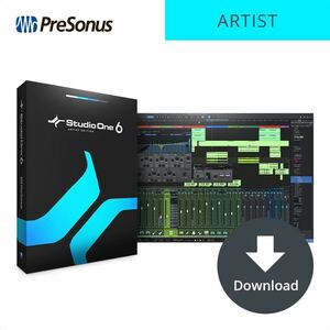 PreSonus Studio One 6 Artist スタジオワン DAW DTM 音楽制作 録音などに Win/Mac両対応