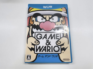 100円～◎WiiU GAME&WARIO ゲームアンドワリオ WiiUソフト Nintendo 任天堂 ニンテンドー