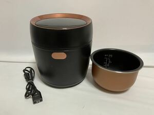 YAMAZEN 山善 マイコン炊飯ジャー BP-MS031-B 炊飯器 3合炊き 2020年製 動作中古品 193n1800