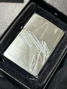 zippo セブンスター 限定品 前面刻印 シルバー 希少モデル 2014年製 ② Seven Stars シルバーインナー 2014年製 ケース 保証書付き