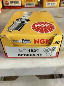 NGK スパークプラグ BPR6ES-11(No.4824) 10本セット　ニッサン チェリー・サニー・ダットサン(キャブ・バネット) KMC120(コーチ) 