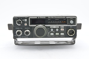 動作未確認 TRIO トリオ TR-7700 2M FM TRANSCEIVER トランシーバー アマチュア 無線機 ■24208