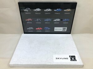 △日産スカイライン 60周年記念ラバーストラップ NISSAN SKYLINE 60th ANNIVERSARY ラバスト 同梱不可 1円スタート