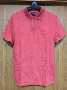 PUMA by フセインチャラヤン ポロシャツ ピンク L プーマ 半袖　半袖ポロシャツ トルコ製 希少 ストレッチ