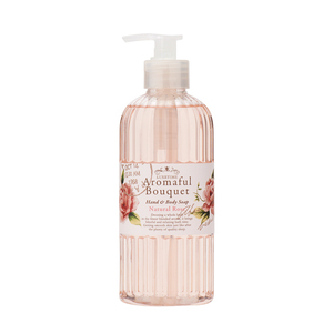 Aromaful Bouquet アロマフルブーケ ハンド＆ボディソープ ナチュラルローズ 370ml