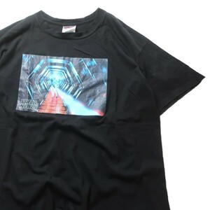 映画マニア必見! 90s USA製 STAR WARS スターウォーズ ONEITA ヴィンテージ ストームトルーパー ムービー Tシャツ ブラック 黒 M メンズ