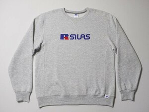 RUSSELL ATHLETIC　ラッセル　SILAS　サイラス　スウェット　Lサイズ　両面プリント　コラボ　別注　ラッセルアスレチック　トレーナー