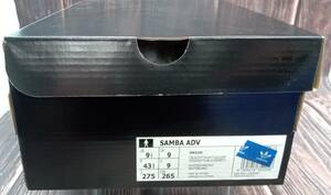 adidas アディダス /Samba ADV サンバ アドヴァンス/GW3159 /スニーカー/フットウェアホワイト/コアブラック/箱有り/美品/27.5cm/