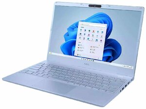 ID206 NEC ノートパソコン PC-N1350HAM LAVIE メタリックライトブルー 未開封品