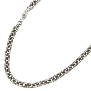 クロムハーツ Chrome Hearts PAPER CHAIN 18/ペーパーチェーン18inch サイズ:18inch シルバーネックレス 中古 SS07