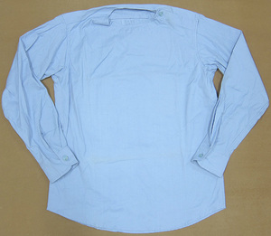 ●ルーマニア軍スリーピングシャツブルー§lovev§st§b774パジャマ薄手コットン