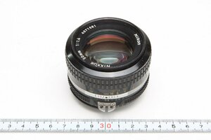 ※ Nikon ニコン 単焦点レンズ Ai 50mm f1.4 フロントキャップ付 c0030-1