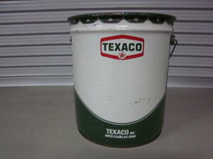 TEXACO　テキサコ　ペール缶　オイル缶　世田谷ベース　ガレージ