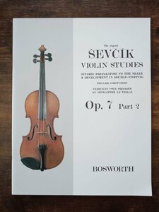 送料無料 ヴァイオリン楽譜 セヴシック (シェフシーク) バイオリン教本 Op.7 パート2 教則本