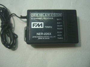 JR NER-226X 6チヤンネル　72Mhz 受信機　52