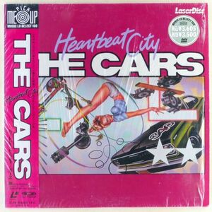 ○LD/レーザーディスク THE CARS（カーズ）「Heartbeat City」1984年 帯付き シュリンク残り MV集 SM035-3428