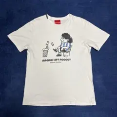 サッカージャンキー　半袖Tシャツ　白　アルゼンチン　マラドーナ