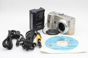 【返品保証】 パナソニック Panasonic LUMIX DMC-TZ1 10x バッテリー チャージャー付き コンパクトデジタルカメラ s6681